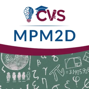 MPM2D Online Course Thumbnail - Grade 10 Principles of Mathematics