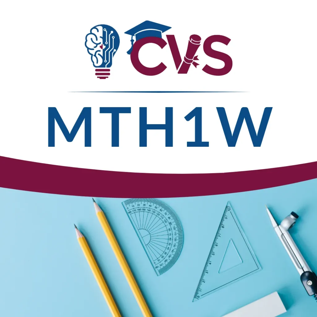 MTH1W Online Course Thumbnail - Grade 9 Mathematics