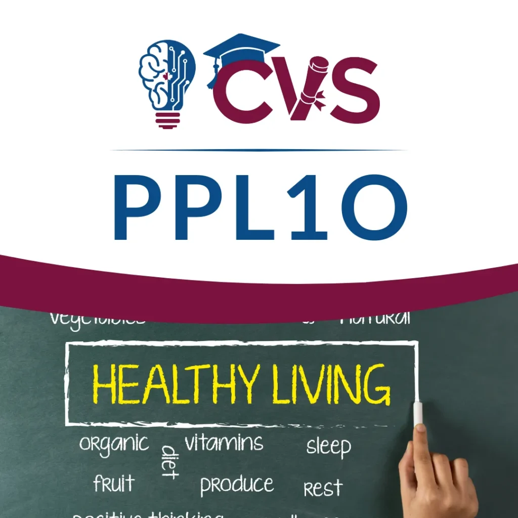 PPL1O Online Course Thumbnail - Grade 10 Healthy Active Living Education