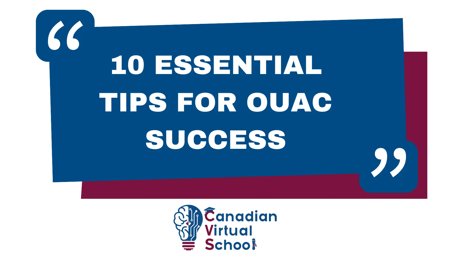 10 Essential Tips for OUAC Success - A guide to navigating the Ontario University Application Centre and excelling in your applications