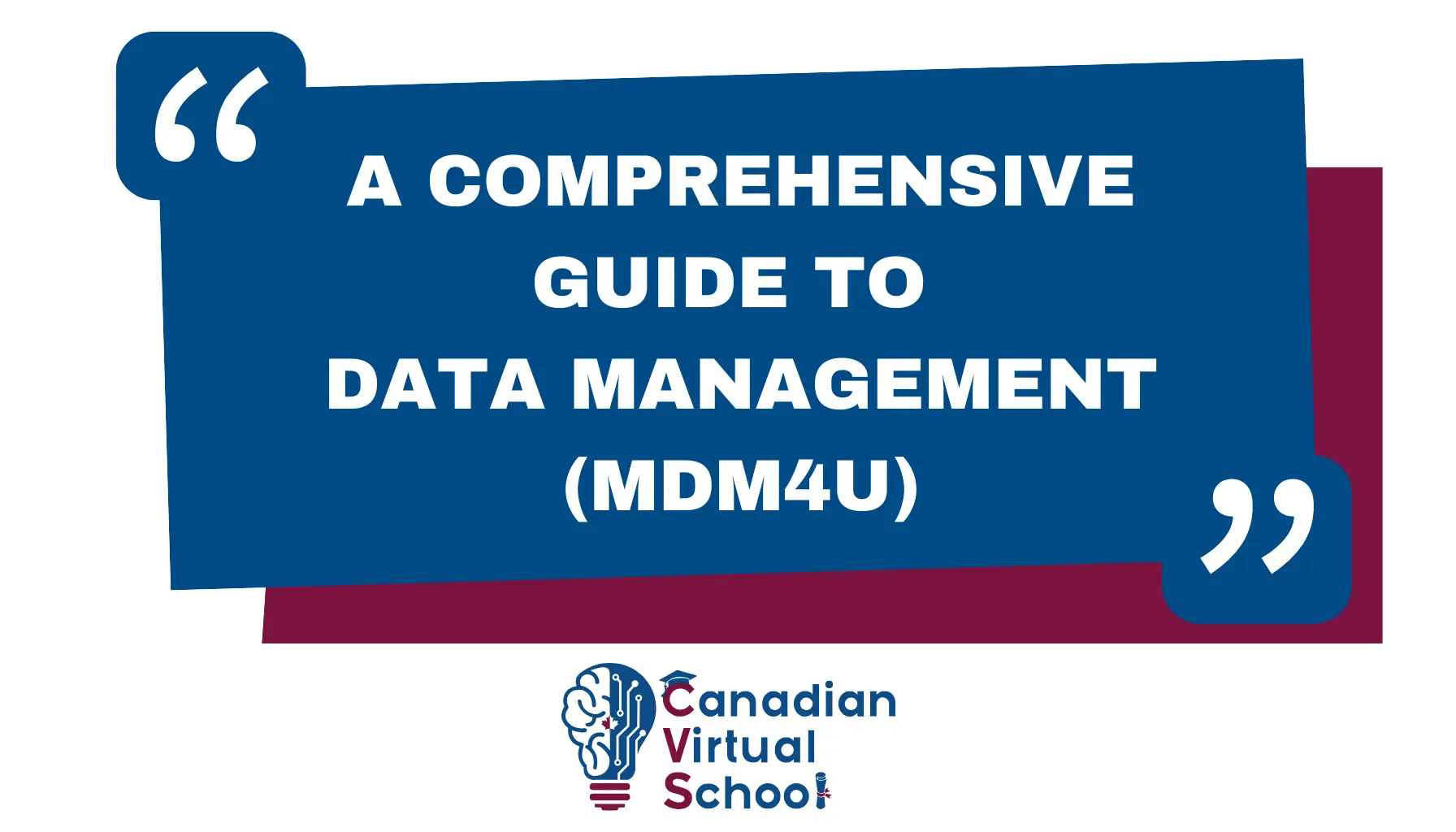 A Comprehensive Guide to Data Management