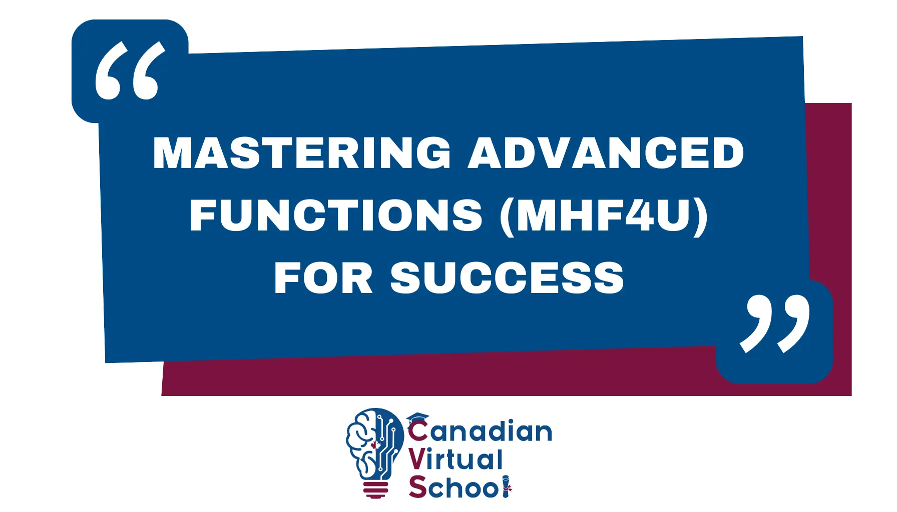 Mastering Advanced Functions (MHF4U) for Success