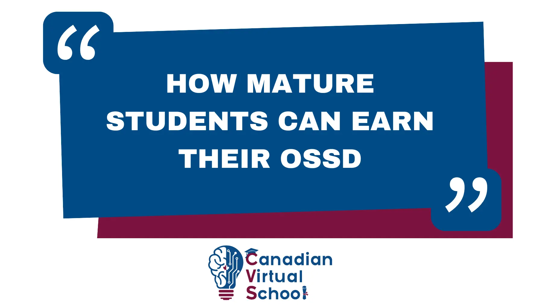 How Mature Students Can Earn Their OSSD