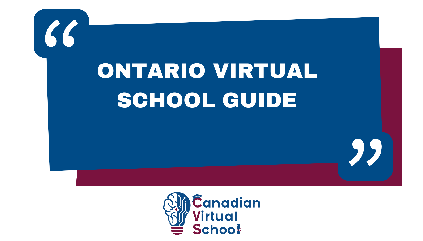 Ontario Virtual School Guide