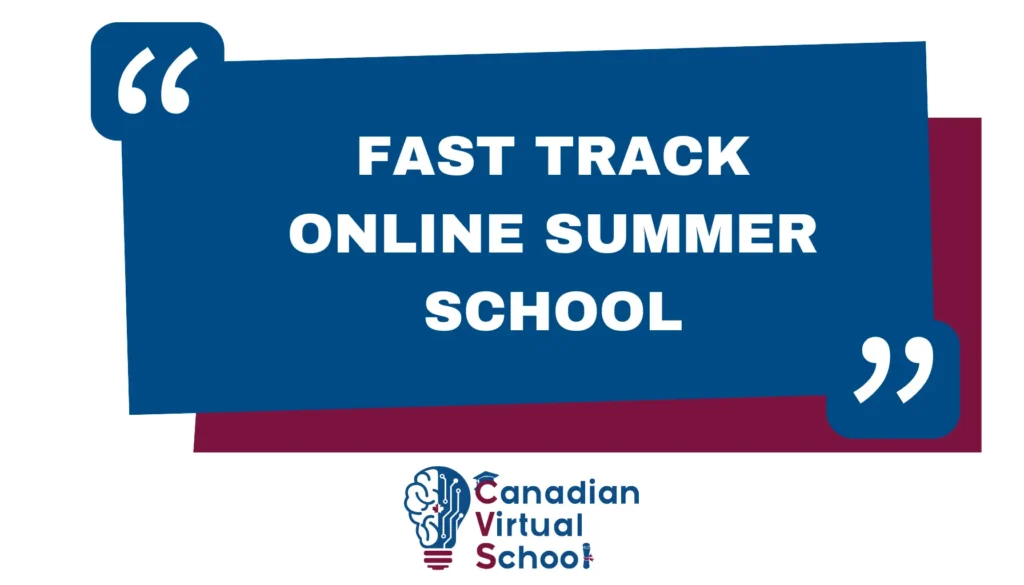 Fast Track Online Summer School
