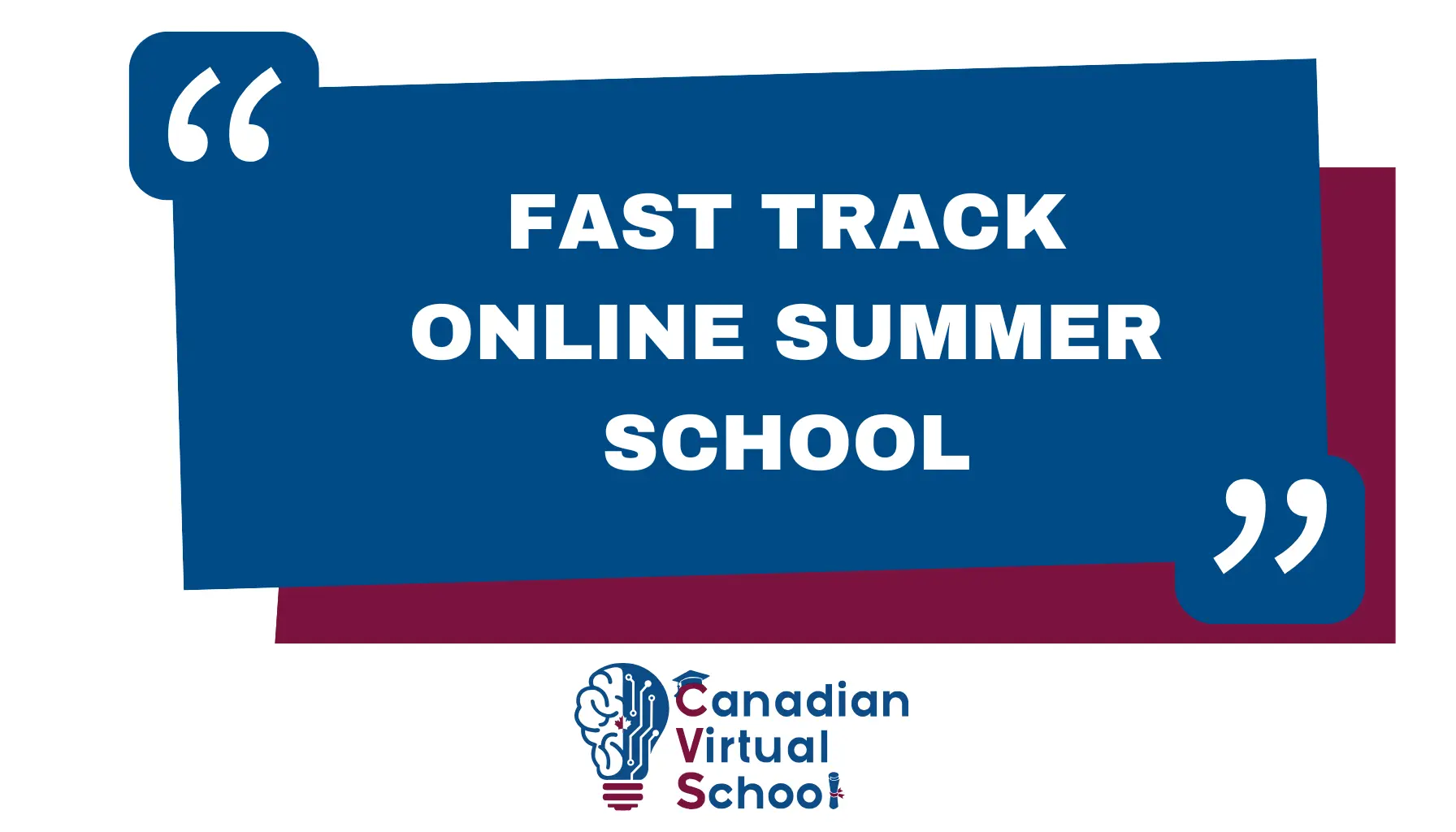 Fast Track Online Summer School