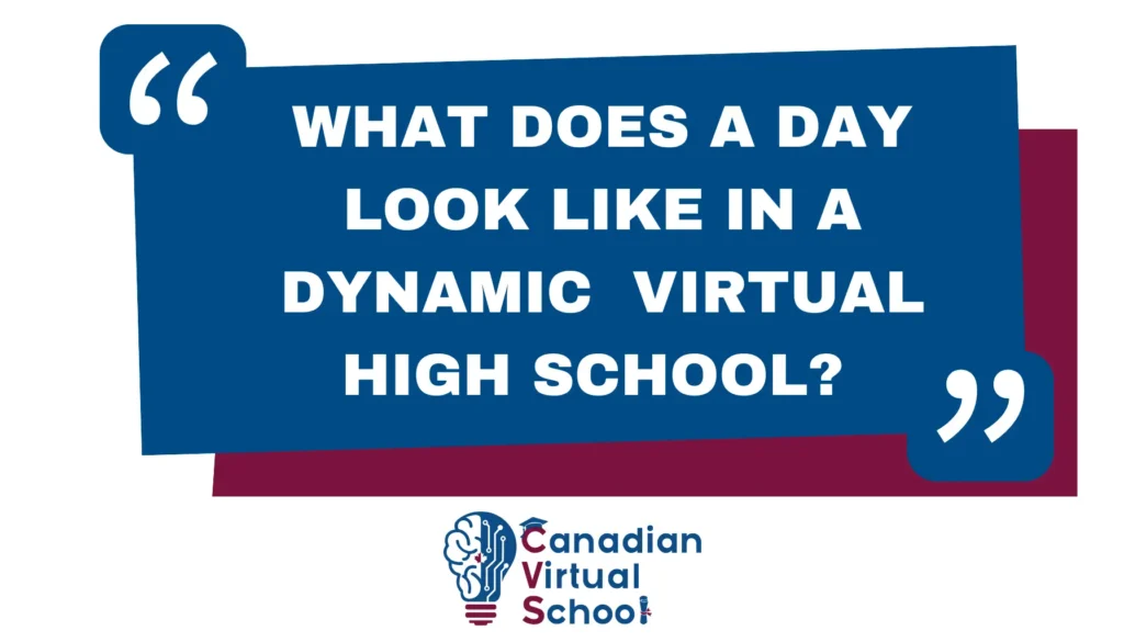 Virtual High School Schedule